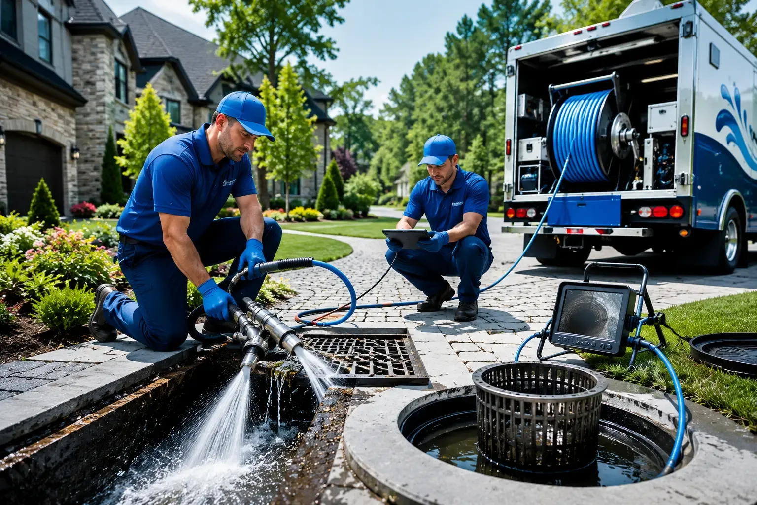 Local outdoor drain cleaning professionals in Montague, MI